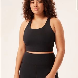 Girlfriend Collective Black Paloma Bra Size XL